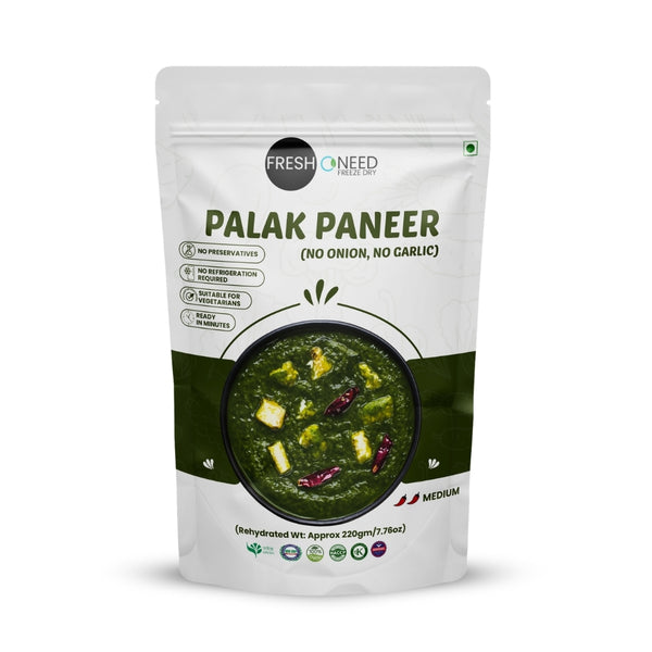 Palak Paneer (Without Onion & Garlic)