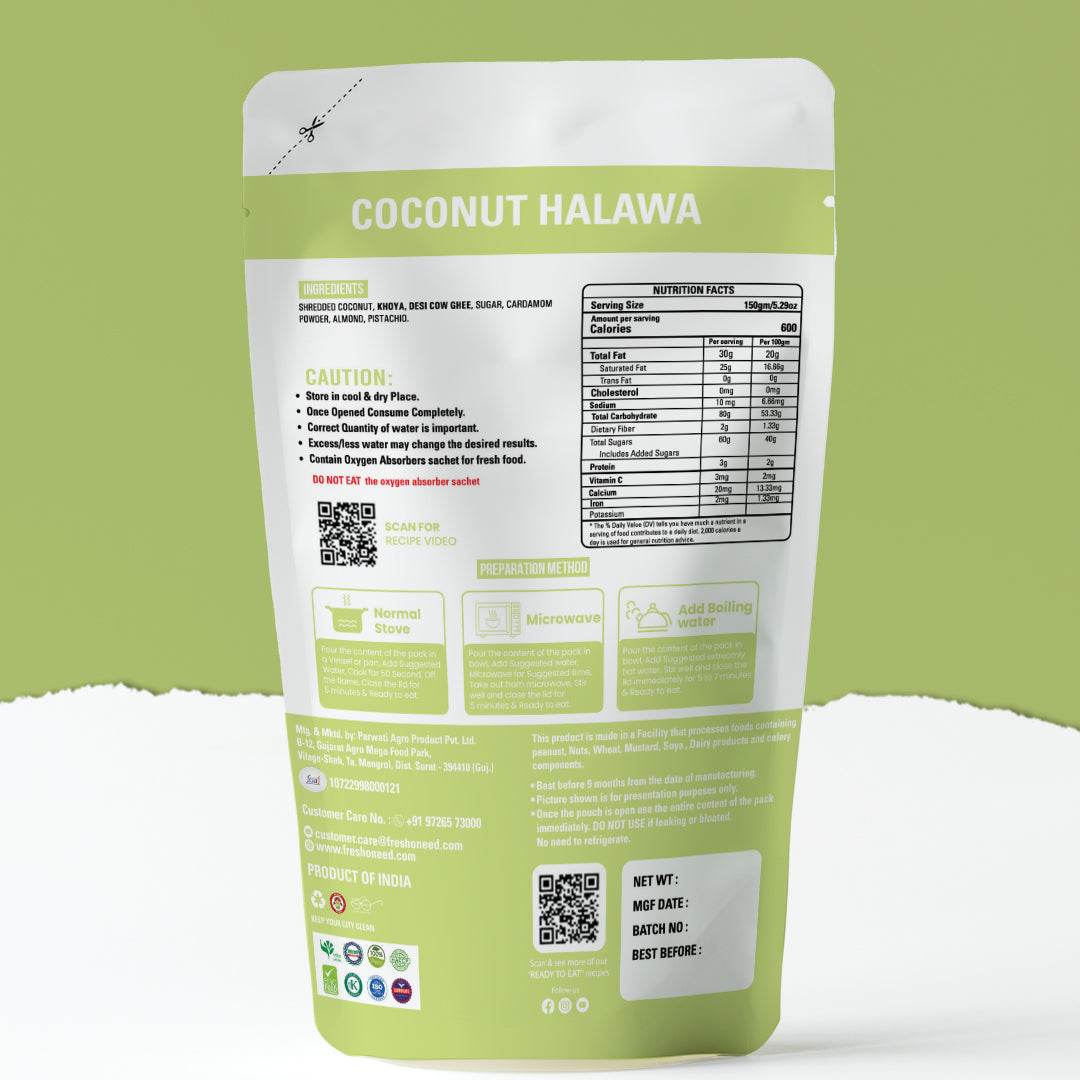 Coconut Halwa - Freshoneed