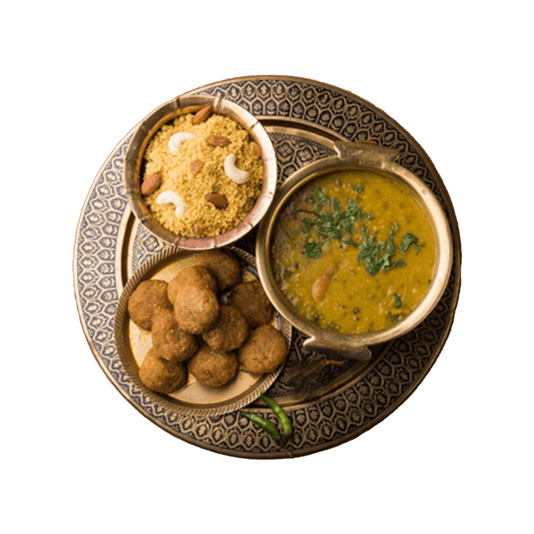 Jain Dal Baati (Desi Ghee) - Freshoneed