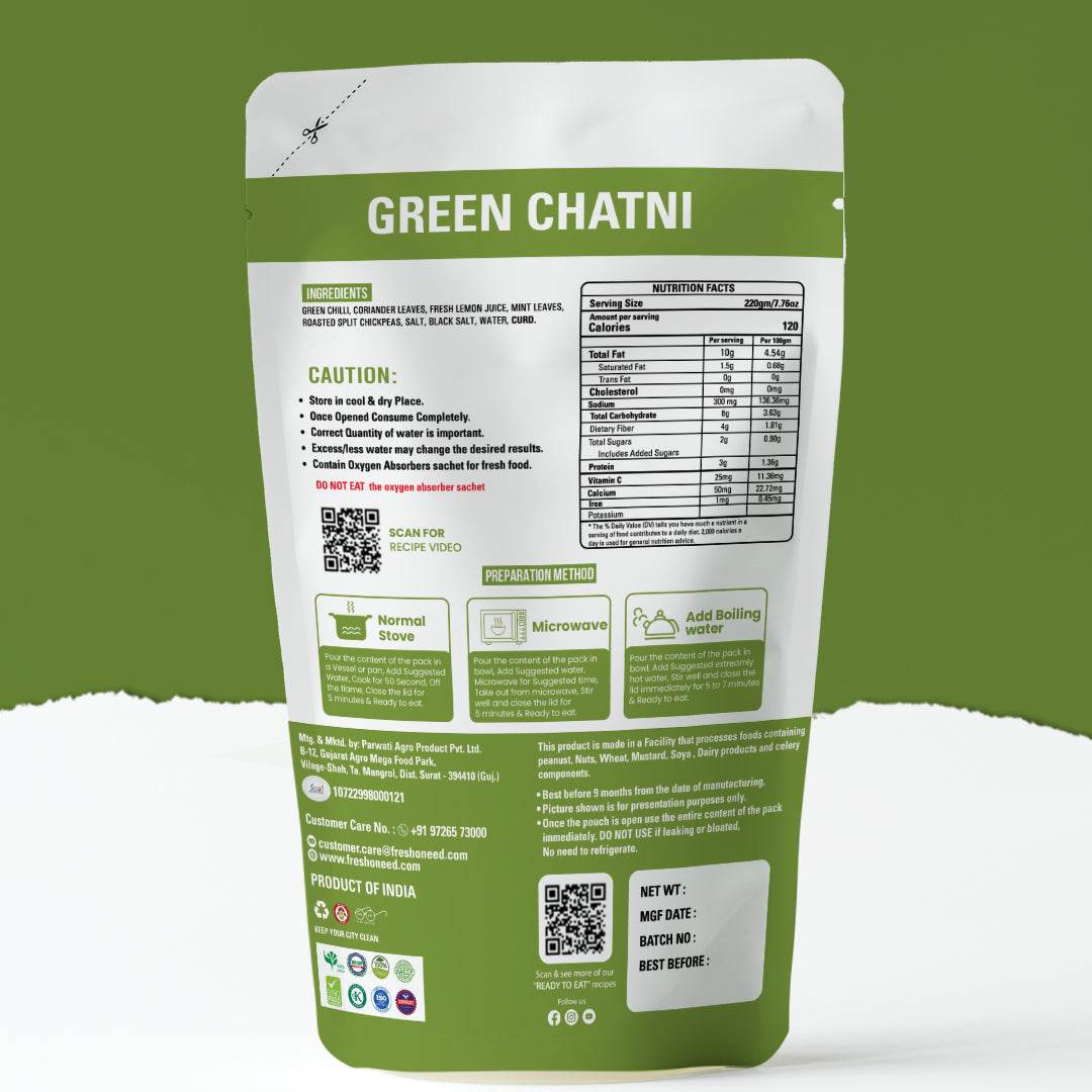 Green Chatni - Freshoneed