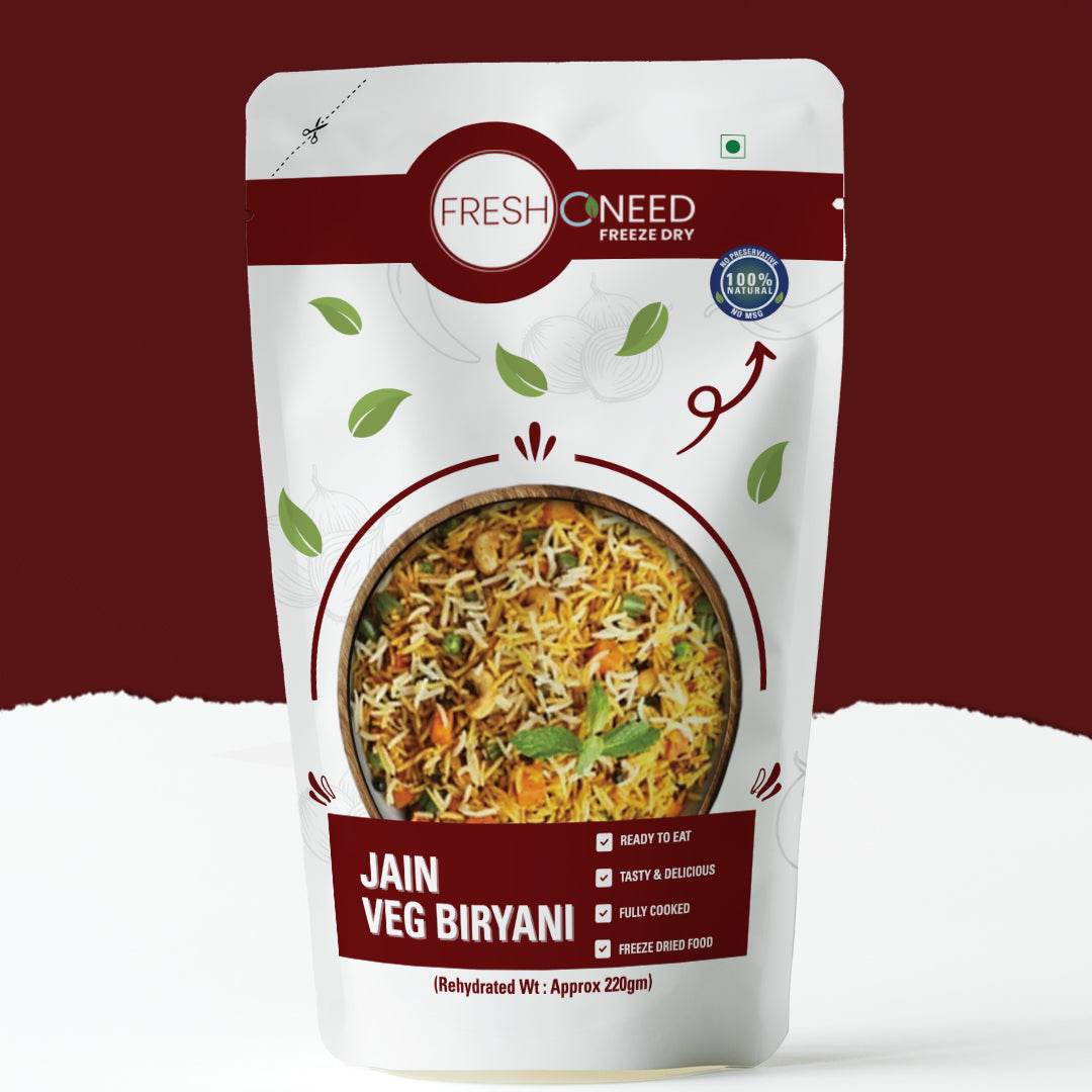 Jain Veg Biryani - Freshoneed