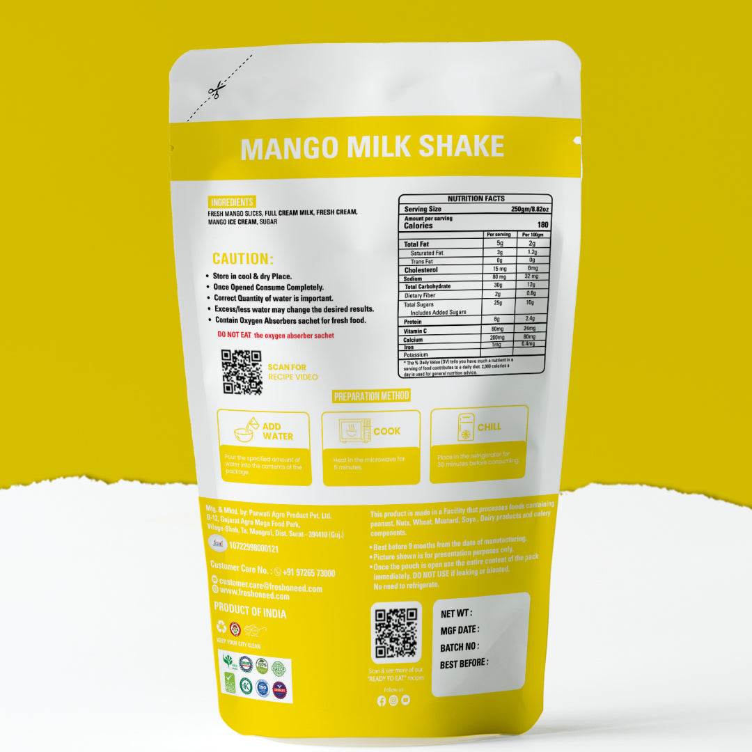 Mango Milk Shake - Freshoneed