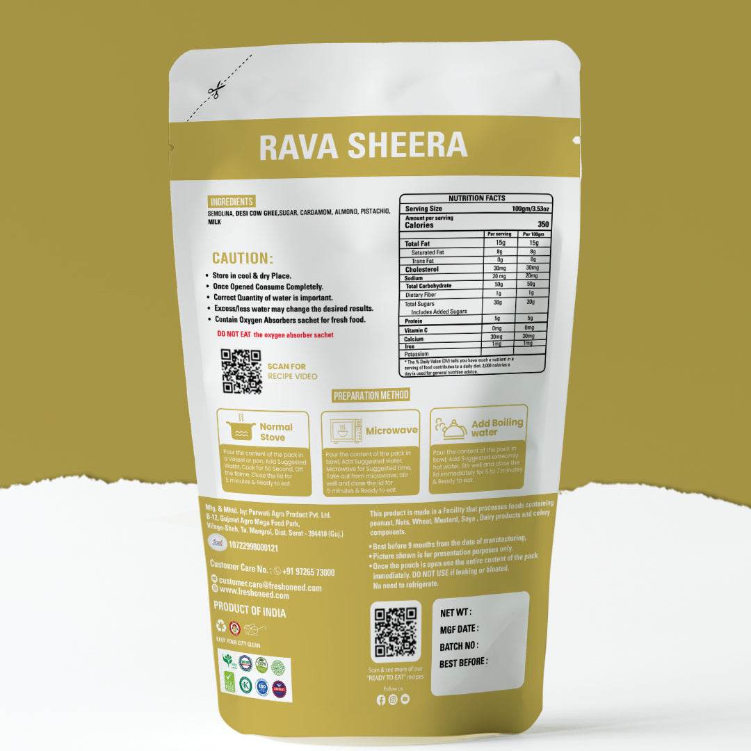 Rava Sheera - Freshoneed