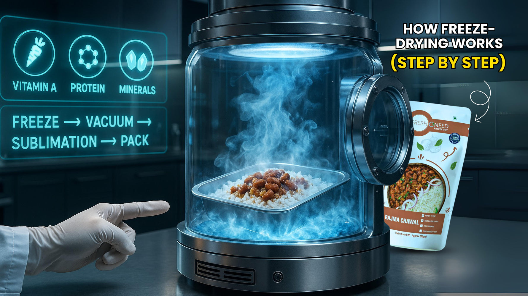 What is Freeze-Dried Food? Benefits, Process & Why It’s Better Than Dehydrated Meals