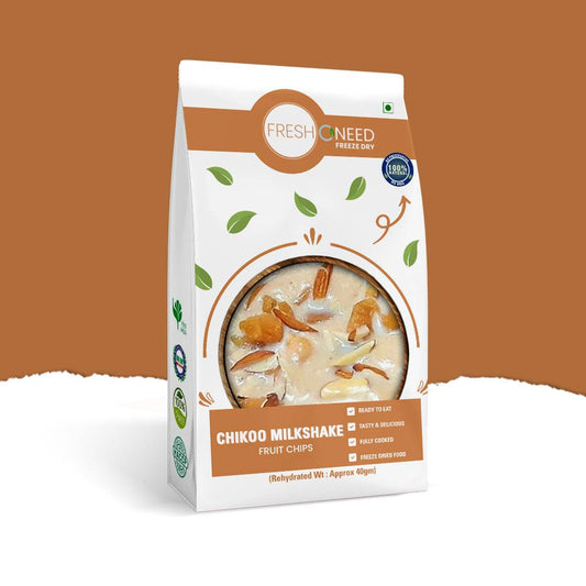 Chikoo Milk Shake Cubes - Freshoneed