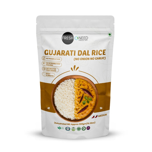 Gujarati Dal Rice (Without Onion & Garlic)