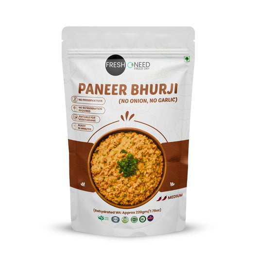 Paneer Bhurji (Without Onion & Garlic)