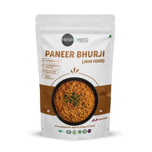 Paneer Bhurji (Jain)