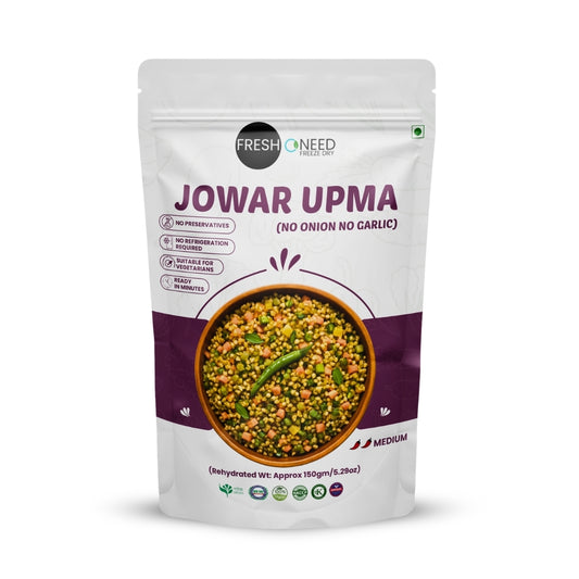 Jowar Upma (Without Onion & Garlic)