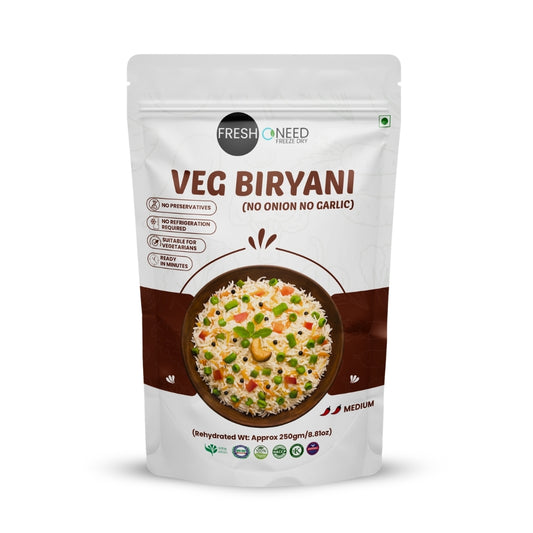 Veg Biryani (Without Onion & Garlic)