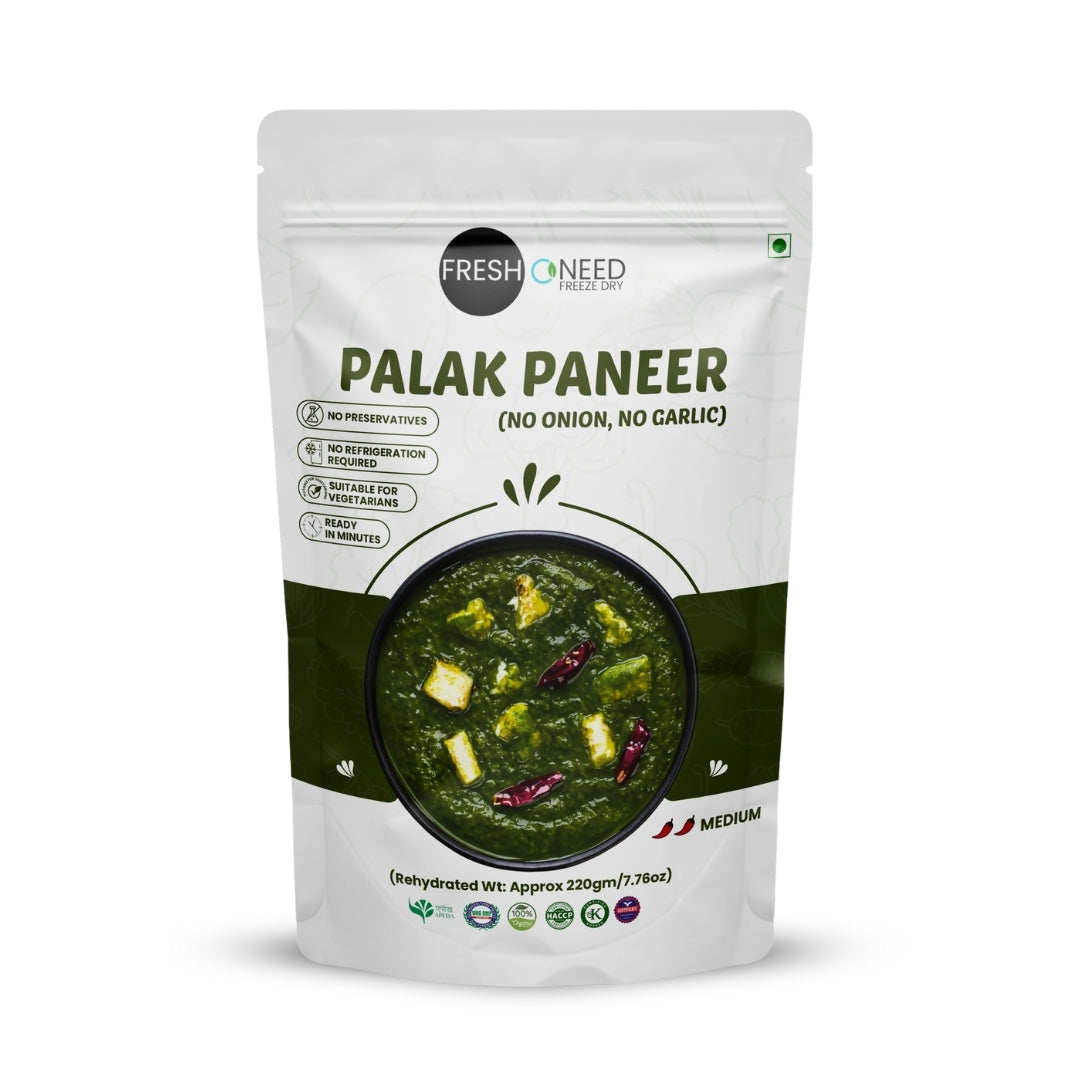 Palak Paneer (Without Onion & Garlic)
