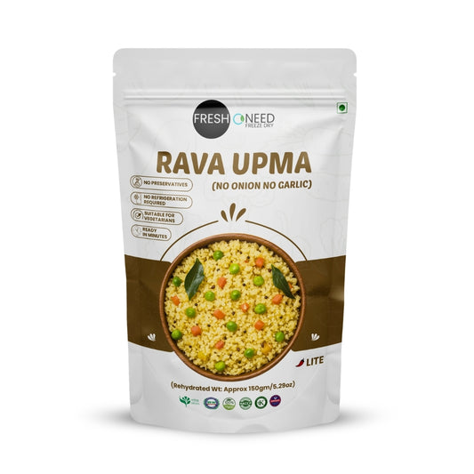 Rava Upma (Without Onion & Garlic)