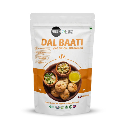 Dal Baati (Without Onion & Garlic)