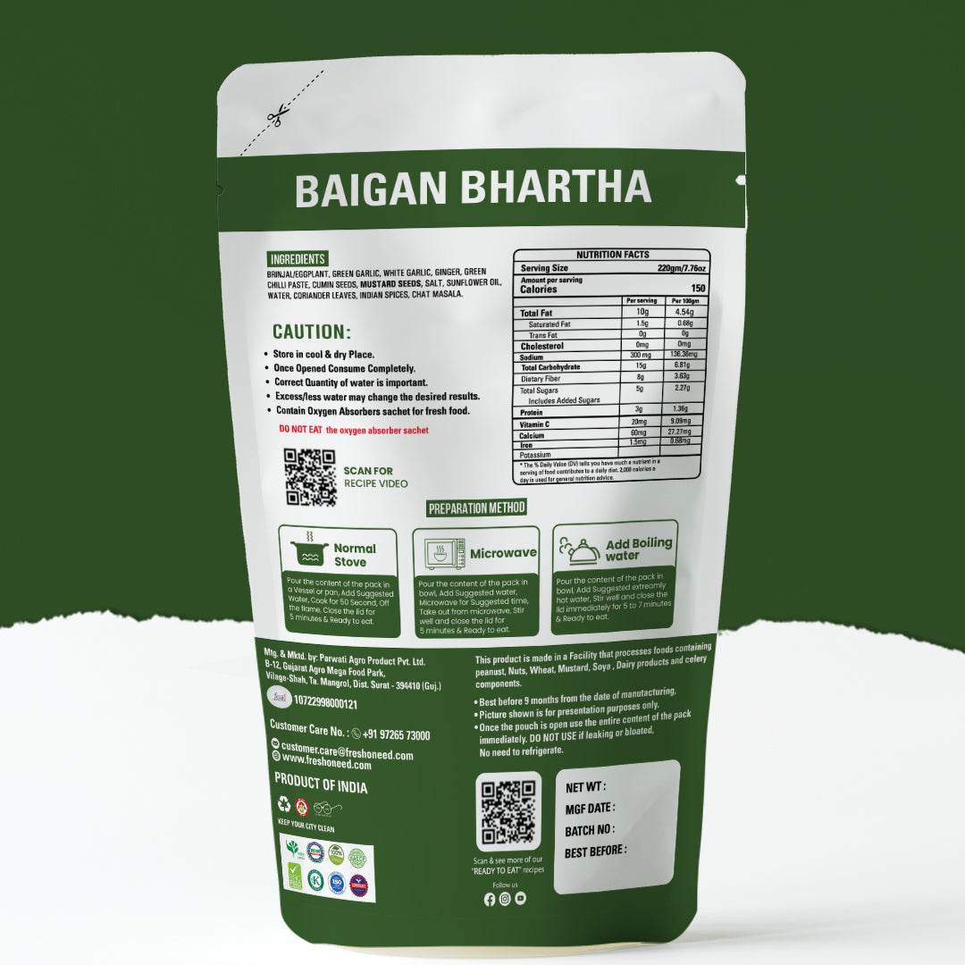 Baigan Bhartha - Freshoneed