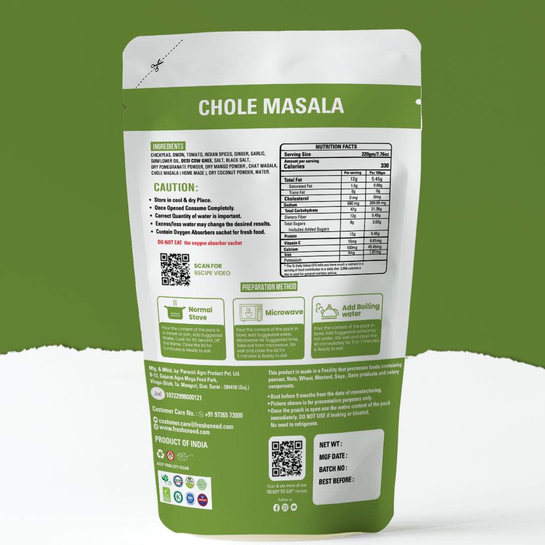 Chole Masala - Freshoneed