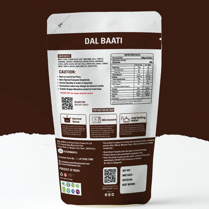 Gujarati Dal Baati (Desi Ghee) - Freshoneed