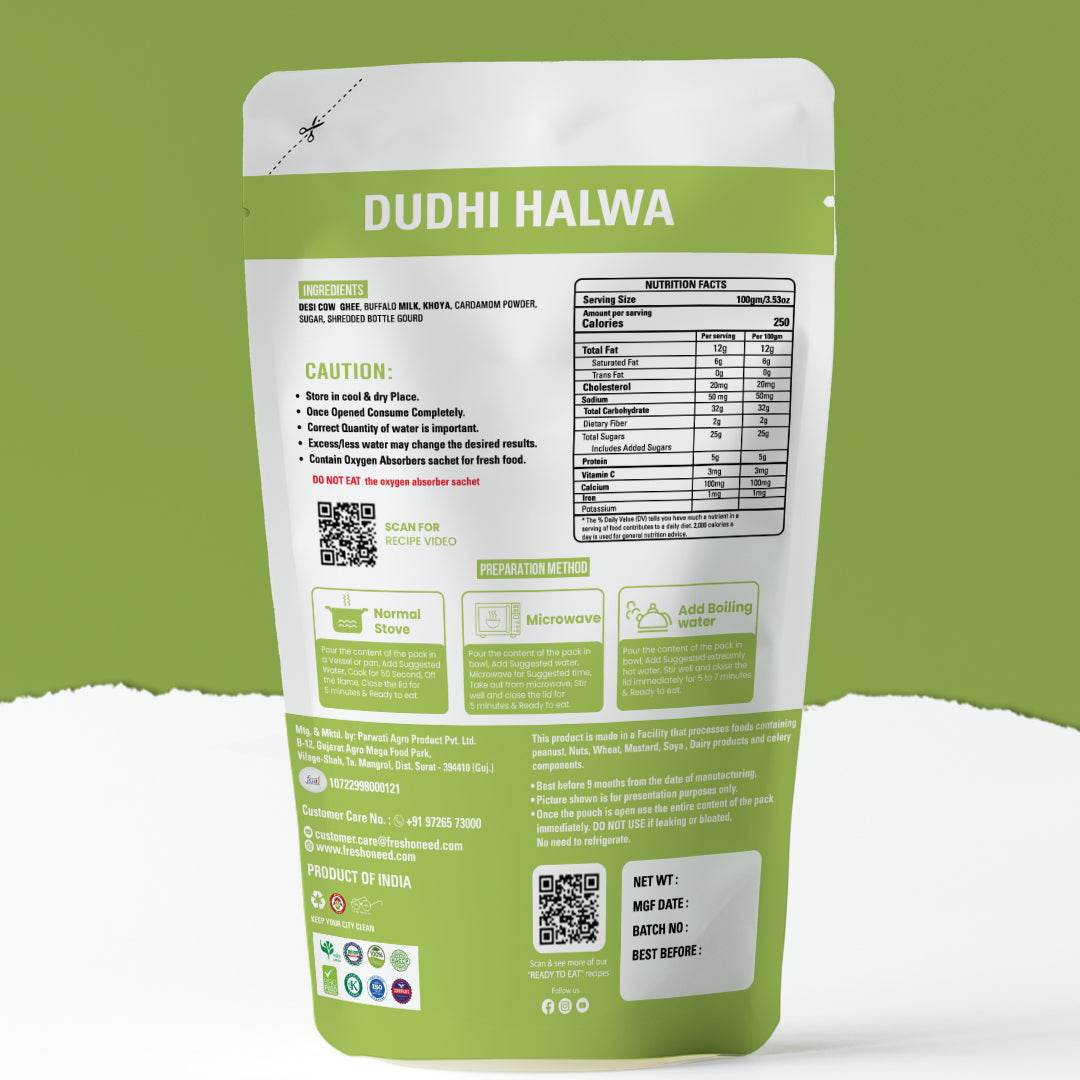 Dudhi Halwa - Freshoneed