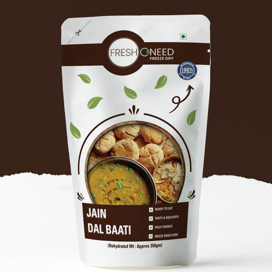 Jain Dal Baati (Desi Ghee) - Freshoneed