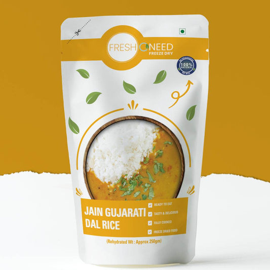 Jain Gujarati Dal Rice - Freshoneed