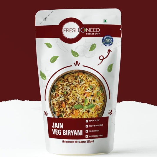 Jain Veg Biryani - Freshoneed