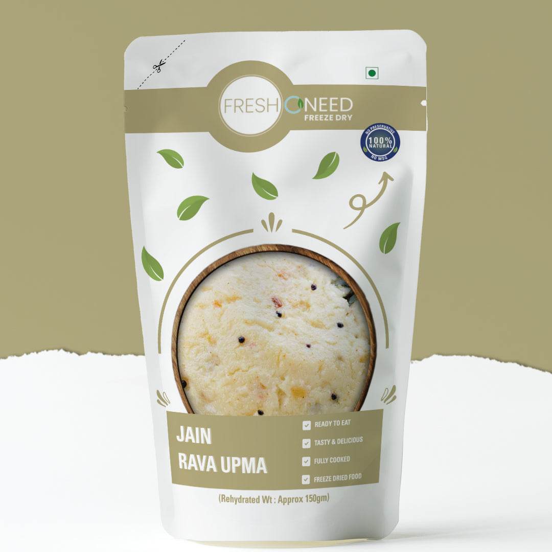 Jain Rava Upma - Freshoneed