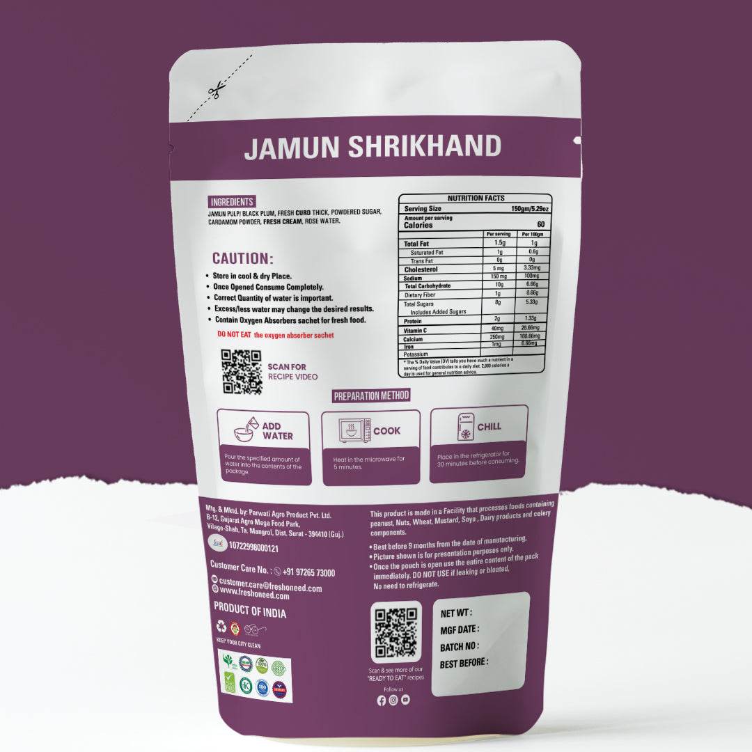 Jamun Shrikhand - Freshoneed