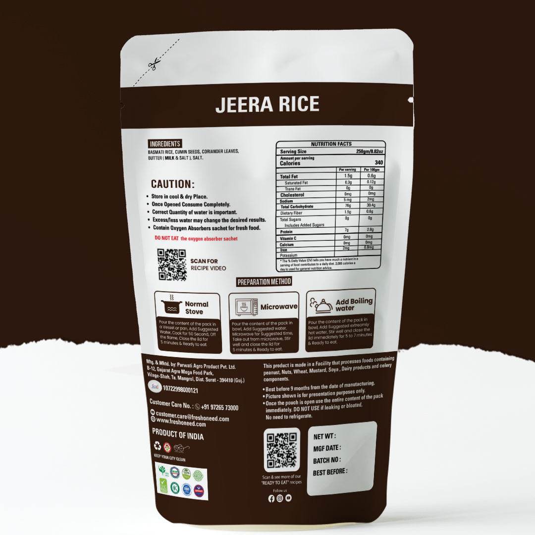 Jeera Rice - Freshoneed