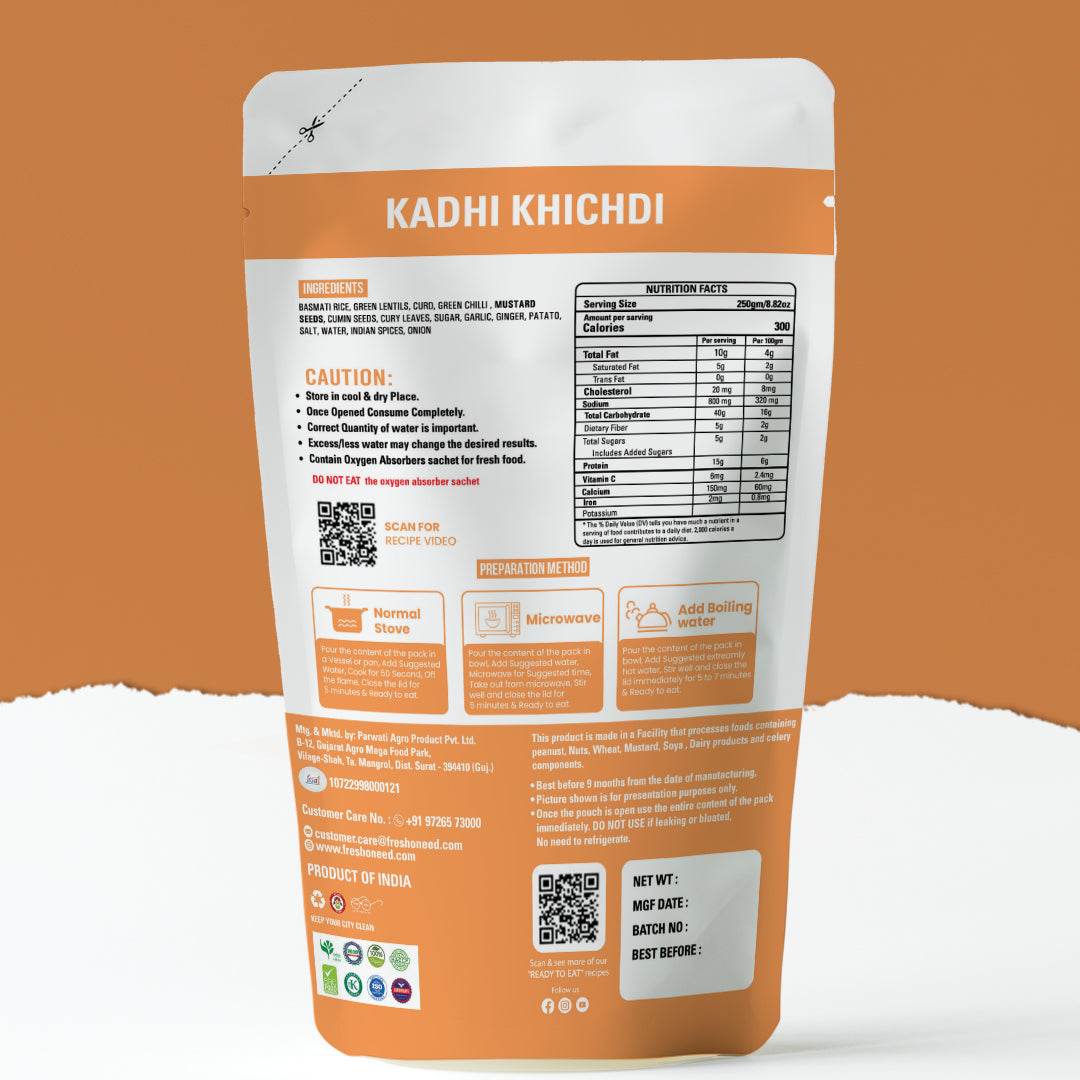 Kadhi Khichdi - Freshoneed