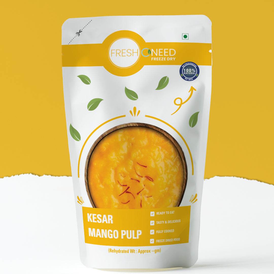 Kesar Mango Pulp - Freshoneed
