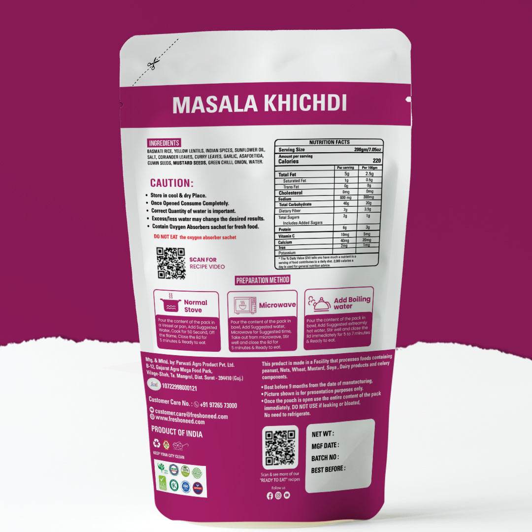 Masala Khichdi - Freshoneed