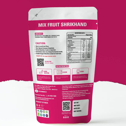 Mix Fruit Shrikhand - Freshoneed