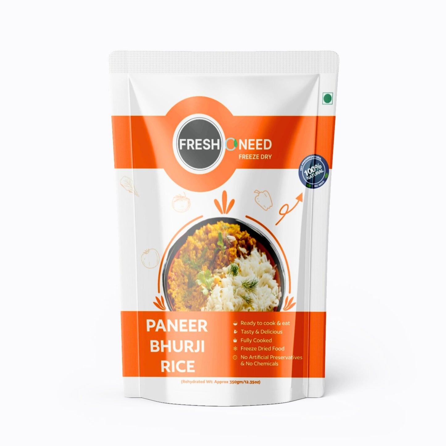Paneer Bhurji Rice