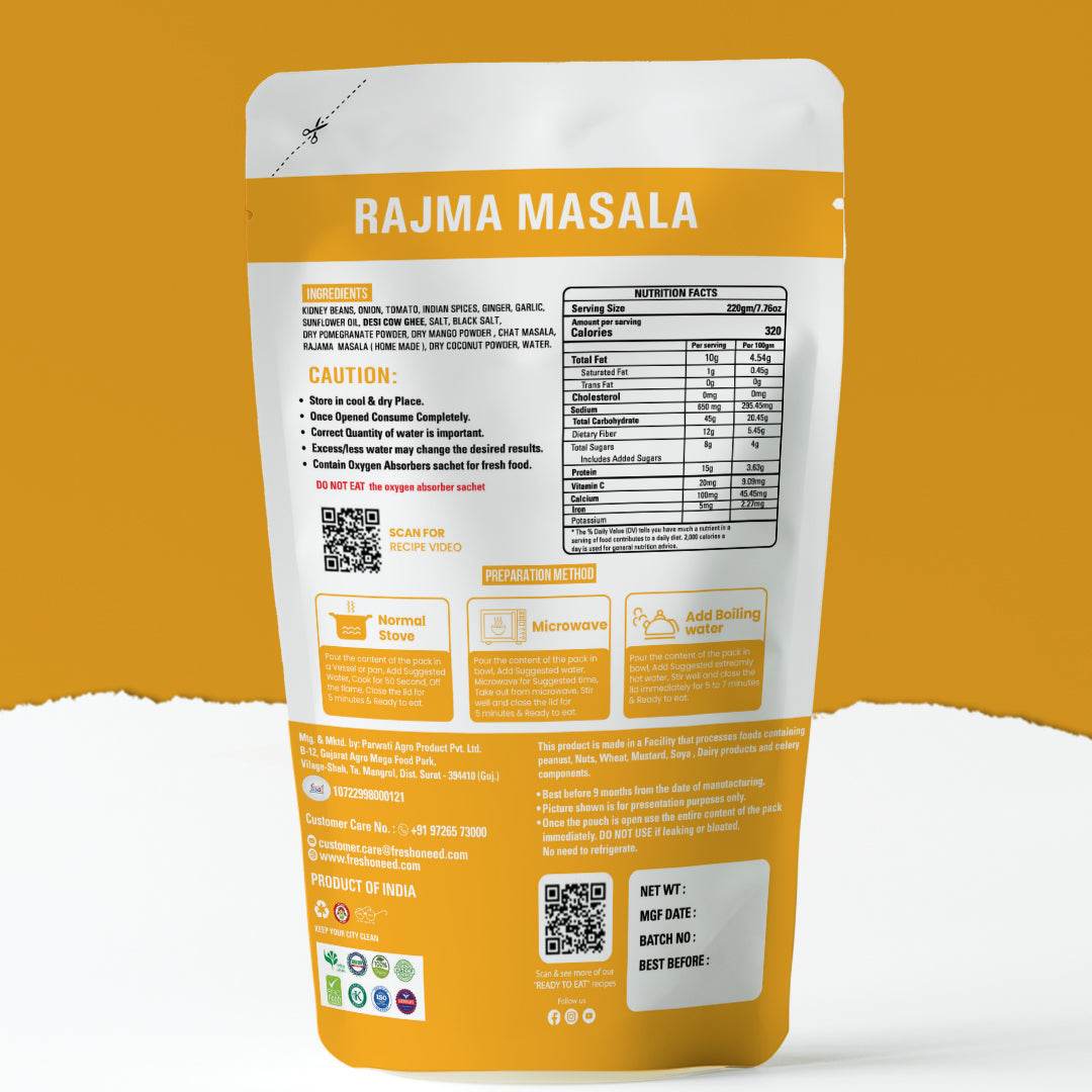 Rajma Masala - Freshoneed
