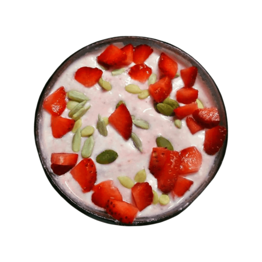 Strawberry Shrikhand - Freshoneed